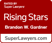 Rated By | Super Lawyers | Rising Stars | Brandon W. Gardner | SuperLawyers.com